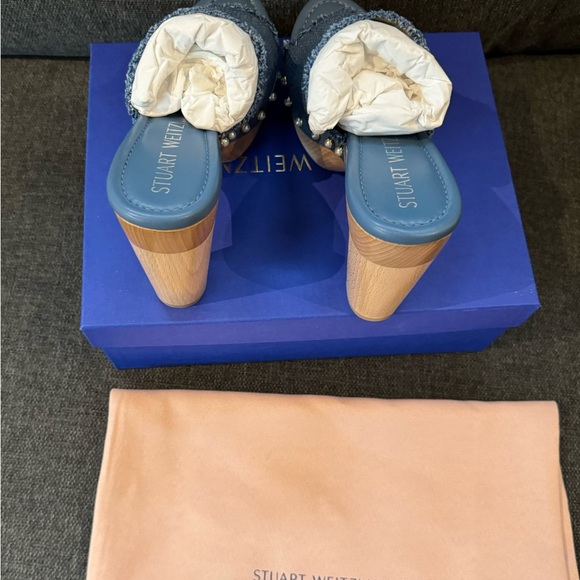 Stuart Weitzman Pearl Clog 85 Sandal - Picture 8 of 11